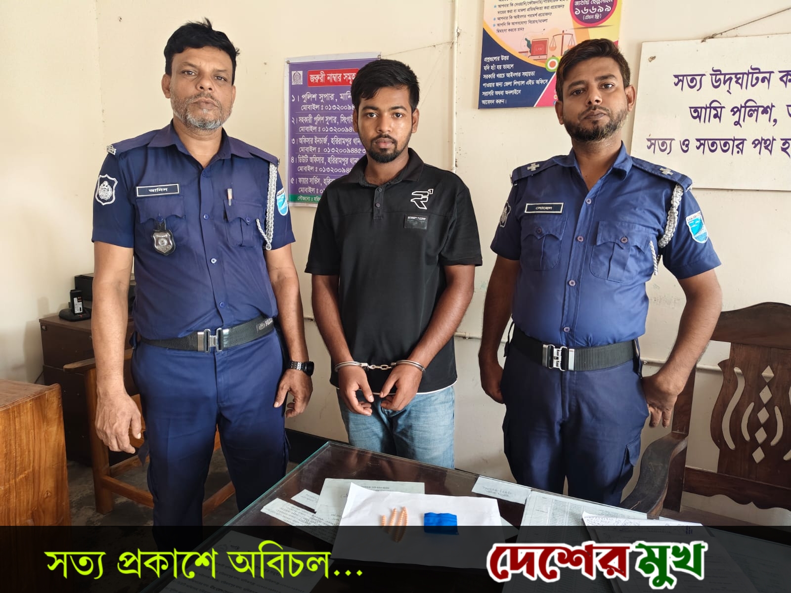 হরিরামপুরে ৫১ পিস ইয়াবাসহ ১ জন মাদক ব্যবসায়ী আটক