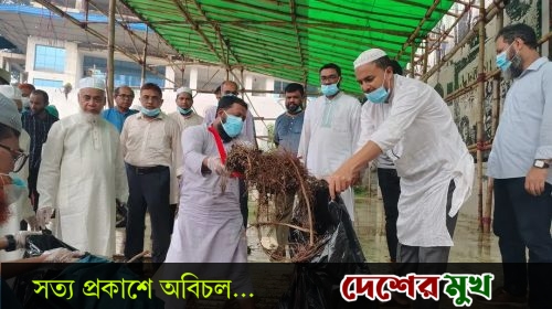 লোকে লোকারণ্য হওয়া লালদীঘি ময়দানে পরিচ্ছন্নতা কার্যক্রম মহানগর জামায়াতের
