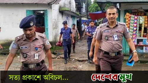 সুনামগঞ্জের তাহিরপুরের যাদুকাটা-১ ও ২ পরিদর্শন শেষে সাংবাদিকদের সাথে নৌ-পুলিশের এডিশন্যাল ডি আই জি মোঃ আব্দুল ওয়ারীশ