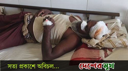 সুনামগঞ্জের এরালিয়া গ্রামে এক বৃদ্ধ কে কুপিয়ে আহত করে ৫০ হাজার টাকা ছিনতাই