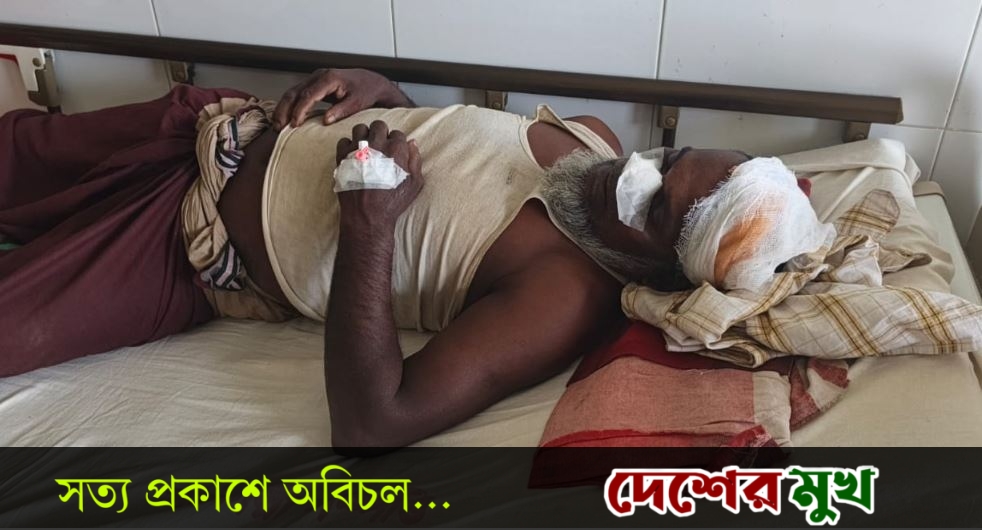 সুনামগঞ্জের এরালিয়া গ্রামে এক বৃদ্ধ কে কুপিয়ে আহত করে ৫০ হাজার টাকা ছিনতাই