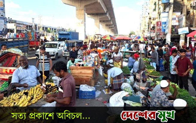 উচ্ছেদ-দখলের বাণিজ্যে গাউছিয়ার ফুটপাত হকারদের দখলে, দুর্ভোগে পথচারী
