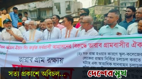 রূপগঞ্জে শীতলক্ষ্যা ও পরিবেশ দূষণ প্রতিরোধে মানববন্ধন \ বিক্ষোভ
